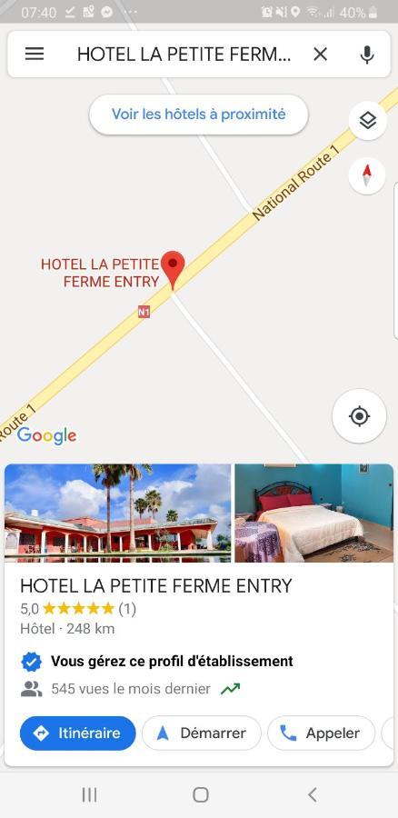 La Petite Ferme Bed & Breakfast Casablanca Eksteriør bilde